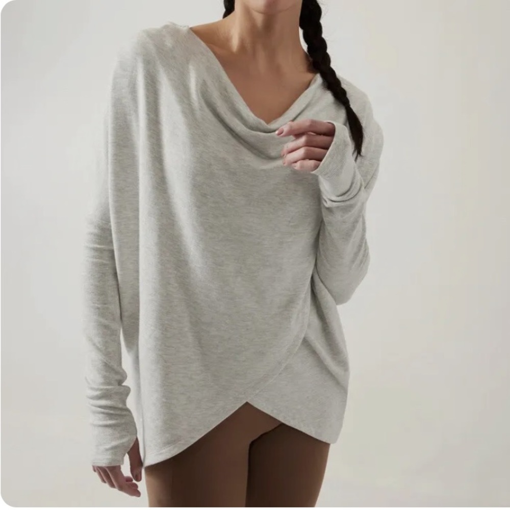 Athleta Purana Wrap Sweater - Size Small
